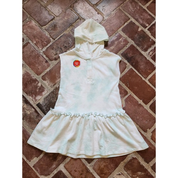 Magnetic Me Other - Magnetic Me Green Tie Dye Magnetic Toddler Hoodie Dress Girls 6Y NWOT